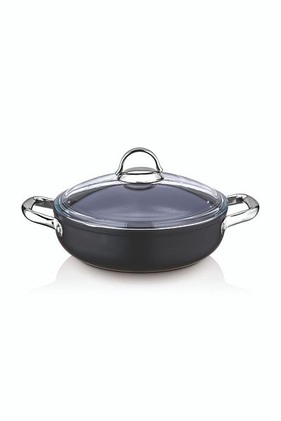 SAFLON Titanium Flat Pot 32 cm 7lt