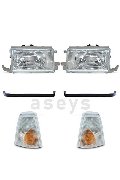 Genel Markalar Tofaş Sağ Sol Far Ve Sağ Sol Çitalı Sinyal Ve Far Çıtaları 6 Parça Takım Halinde Şahin Doğan Kartal