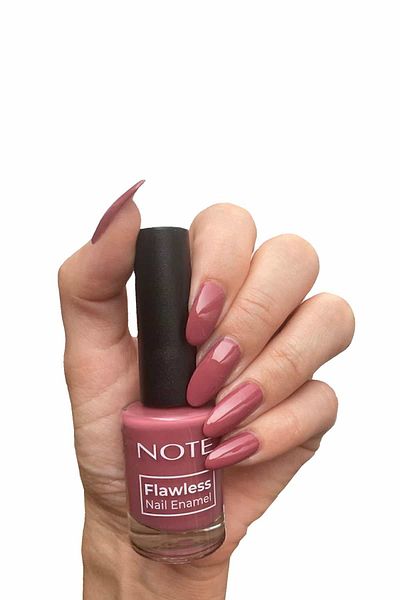NOTE Nail Flawless Nail Polish 121 Antique Rose - Pink