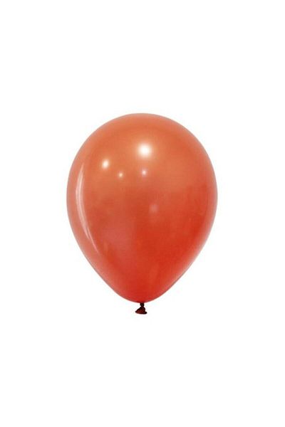 Deniz Party Store Cream Color Terra Cotta Latex Balloon - 10 Pieces