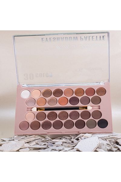 GulFlower 30 Pack Glitter and Matte Eyeshadow Palette