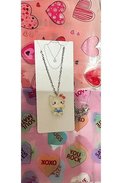 Hello Kitty Non-tarnish Steel Chain Necklace