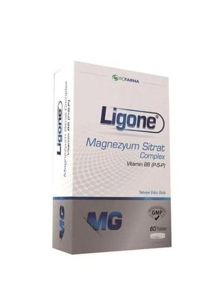 Rcfarma Ligone Magnesium Citrate Complex - 60 Tablets 8699216520260
