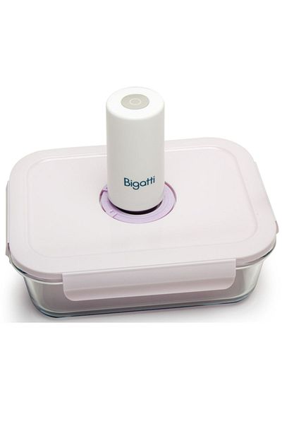 Bigatti 1040ml Glass Storage Container Lilac
