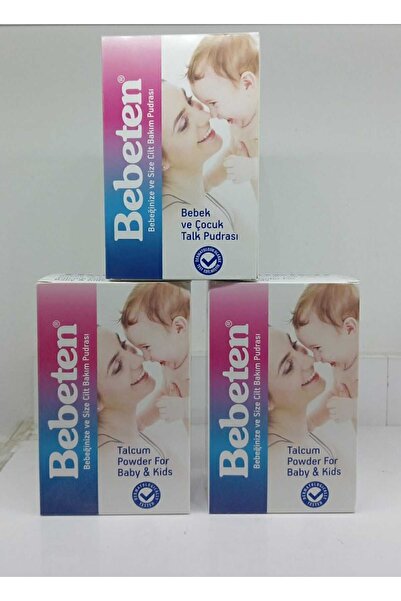 Bebeten Çocuk Talk Pudrası 350 G * 3 PAKET