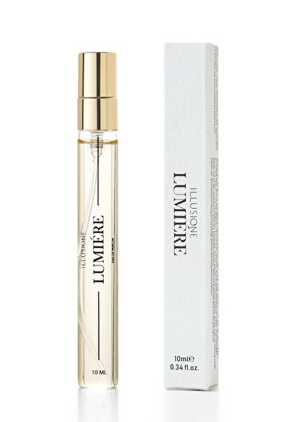 ILLUSIONE FRAGRANCE Lumiére Edp Kadın Seyahat Boy Parfüm 10ml | Şekerli-vanilya-gurme | Narenciye, Müge, Orkide, Misk