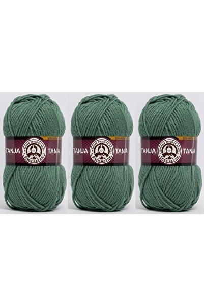 Ören Bayan تانيا خيط للحياكة اليدوية 100 جرام 3 قطع لون 132