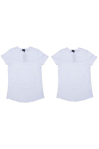 Bando White 2-Piece Short Sleeve T-Shirt Set