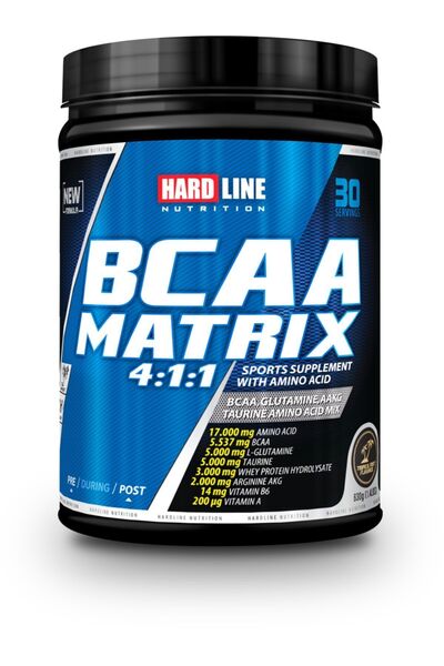 Hardline Bcaa Matrix 630 gr Tropikal Meyve Aromalı