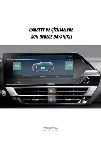 UniqAnatolia Citroen C4 Suv 2021-2023 - 10 Inch Navigation and Multimedia Compatible Nano Screen Protector