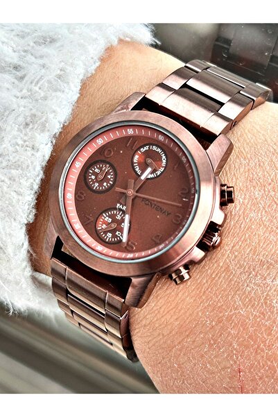 Fontenay Kahverengi Fonksiyonlar Aktif Çelik Kadın Kol Saati Fn-4002.2kkk