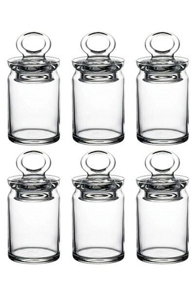 Paşabahçe Jar Kitchen Mini Spice Jar 240 Cc - 6 Pieces