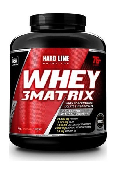 Hardline Whey 3 Matrix 2300 gr - Banana Color Flavored