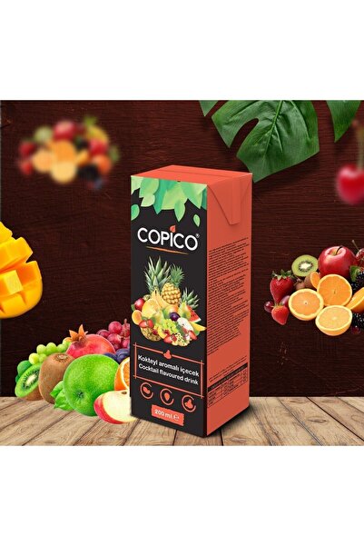 copico 200 ml Kokteyl Aromalı İçecek 27'li