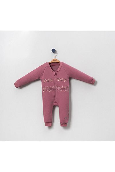 Necix's Speciel Zippered Jumpsuit for Baby Girl
