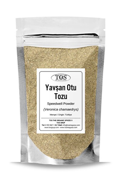TOS The Organic Spices Yavşan Otu Tozu 100 gr (1. KALİTE) Veronica Chamaedrys...