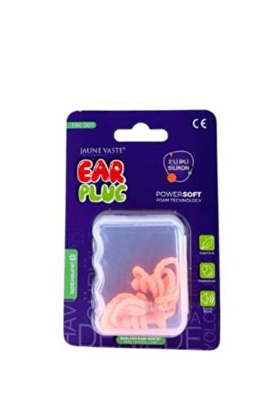 Jaune Vaste Ear Plug 2li? I?pli? Si?li?kon