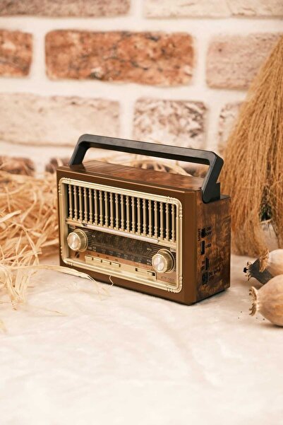 Zulateknoloji NOSTALJİ RADYO 8 BAND SD KART USB BLUETOOTH SPEAKER HOPARLÖR RADYO