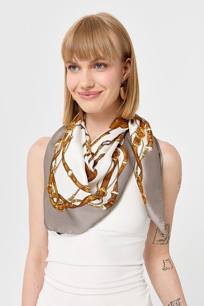 Desen Triko Eșarfă de mătase 08 - Design special