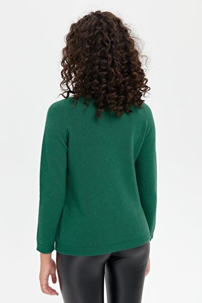 Desen Triko Πλεκτό μάλλινο πουλόβερ Θεσσαλονίκης - γιακάς Degaje, χωρίς ραφές, κεφάλι π.Χ.