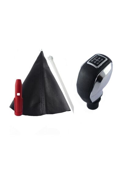 arotomarket Peugeot 207 Spor Vites Topuz Ve Körük Seti Özel Tasarım Krom Deta...