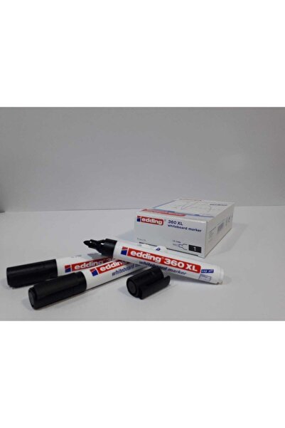 Edding Whiteboard Marker Silinebilir Beyaz Tahta Kalemi Siyah 10'lu Paket