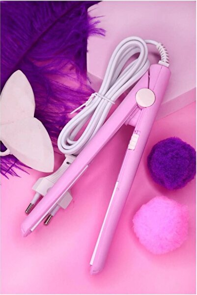 teknonisa Seramik Ucu Mini Saç Düzleştirici Maşa Taşınabilir Mini Düzleştiri