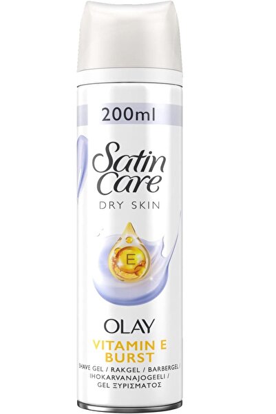 Gillette Satin Care Tıraş Jeli Kuru Ciltler E Vitamini 200 ml