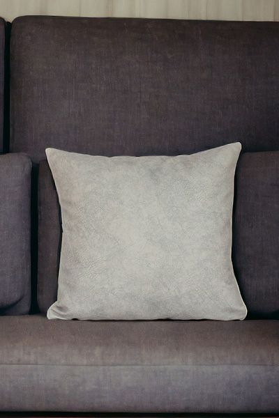 ÖZENEV 43X43 cm Light Grey Cut from Contamination Decorative Case Etik Inta-701
