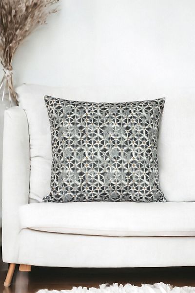 ÖZENEV 43X43 cm Ethnic Ikat Damask Contaminating Case Decorative