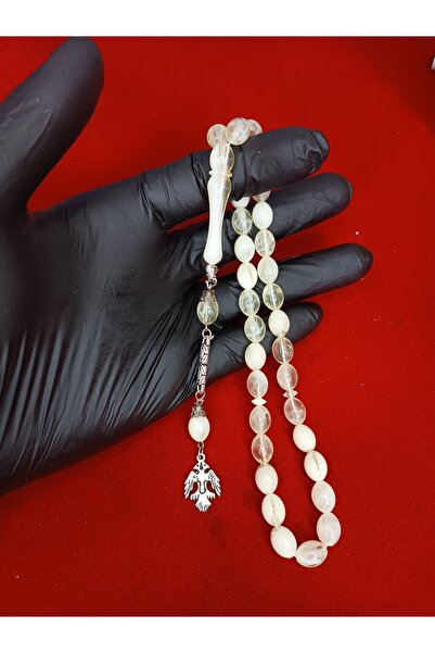 Mos Tespih Mărgele de rugăciune de chihlimbar cu Moire de praf