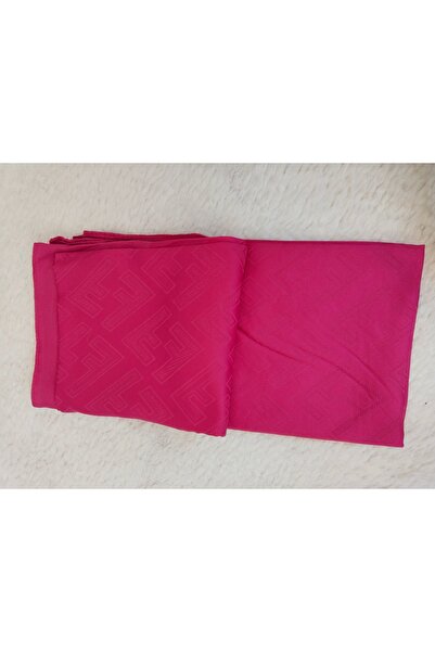 Trablus Γυναικείο βαμβακερό ζακάρ σάλι Hijab με σχέδιο F