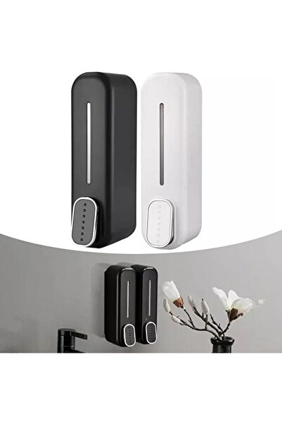 MAİN SHOP 2 bucăți dozator de șampon de duș de 350 ml, sticle reîncărcabile pentru șampon și balsam M-24