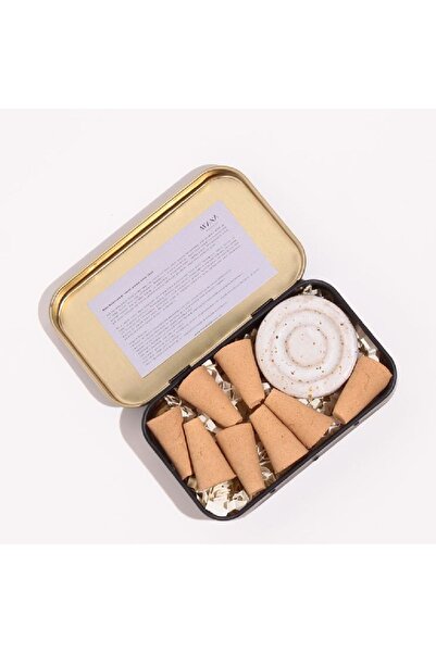 MANA BOTANICALS Lavantalı Artizan El Yapımı Konik Tütsü