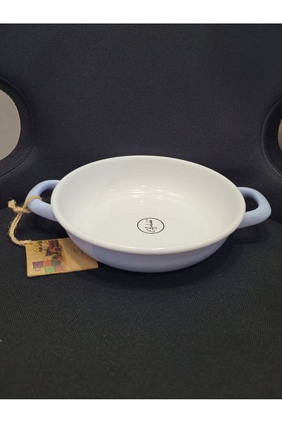 esdekor 20cm Colorful Light Blue Enamel Saucepan - Feel Like You Can Do It Sweet Story 1 Piece