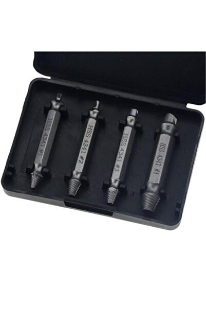 MAİN SHOP Paslanmaz Çelik Hasarlı Vida Çıkarıcı Matkap Ucu M-1918