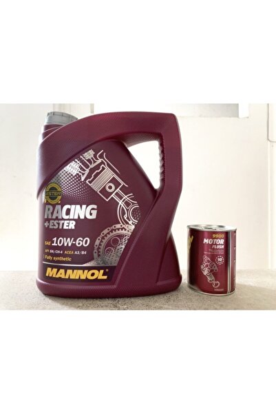 MANNOL Racıng Ester 10w-60 4 Lt Motor Iç Temizleyici Alman Malı Faturalı