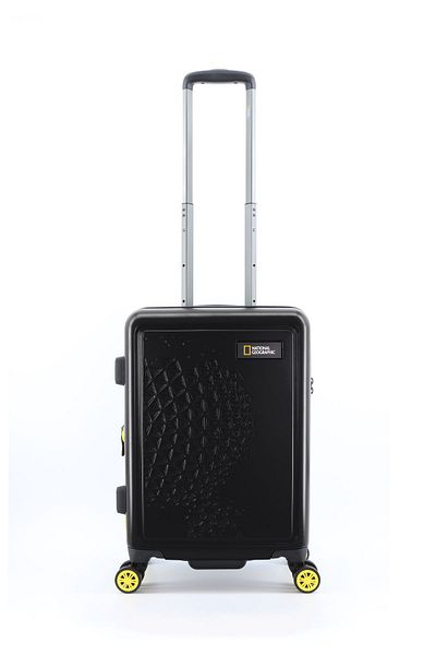 NATIONAL GEOGRAPHIC Globe Small Cabin Luggage Suitcase Black