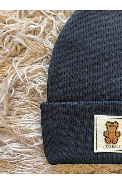 enes baby Flexible Ribbed - Pack of 2 Bear Beret