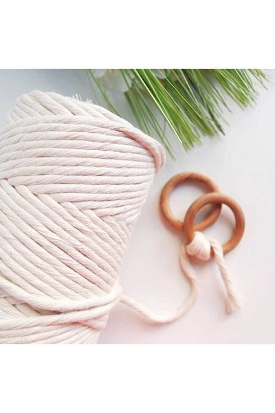 Ege HOME Decoration&Accessories Σκάνδαλο Μακραμέ 250 gr / 3mm - Hobby & Knitting