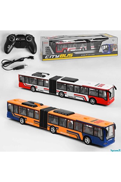 LEADER HOME Rc Şarjlı Uzaktan Kumandalı Led Işıklı Otobüs Gerçekçi Büyük Boy ...