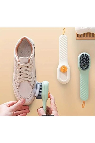 ÇEÇEN HOME Щітка для взуття, умивальника та іншого, з м'яким ворсом та рослинним складом