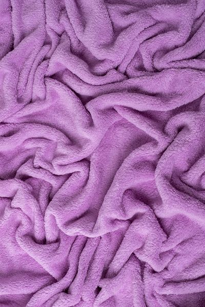 Gleamy Lilac Welsoft Πλεκτό Ύφασμα Διπλής Όψης - 100*180 cm