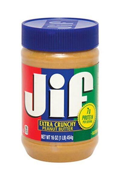 Jif Extra Crunchy Yer Fıstığı Ezmesi 454 gr