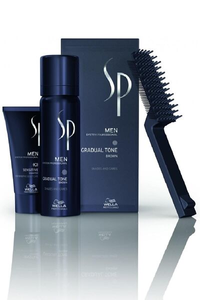 SP Wella Men Gradual Tone Pigment Mousse Kahverengi 60 ml