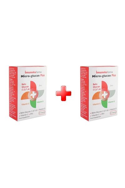 Imuneks Micro Glucan Plus - 30 Capsules 2 Pack