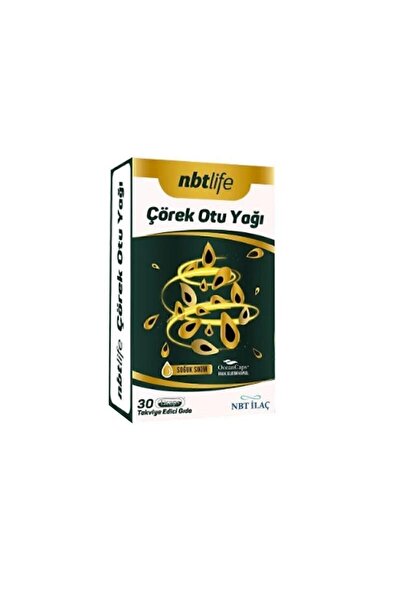 NBT Life Nbtlife Çörek Otu Yağı 30 Kapsül