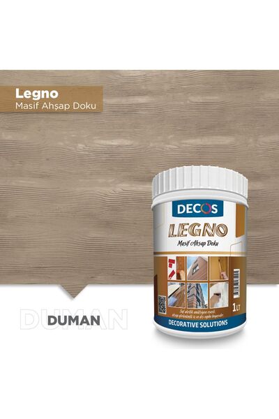 DECOS Legno 1 L - Masif Ahşap Doku Verniği