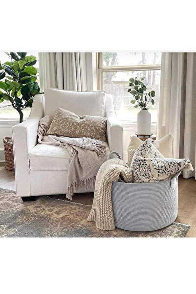 JÜTEX HOME Ψάθινο καλάθι από γιούτα