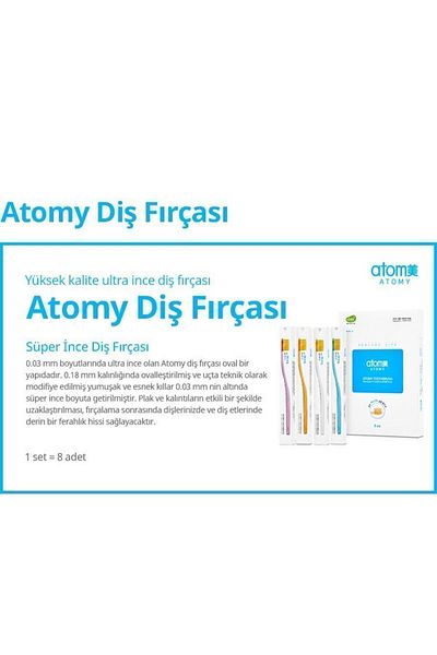 Atomy ATOM ATOMY TOOTH BRUSH 8 PIECES